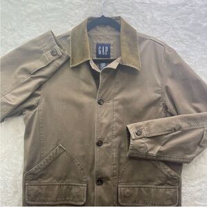 THE GAP VINTAGE 90'S CORDUROY COLLAR BARN JACKET MEN'S SMALL CHORE COAT